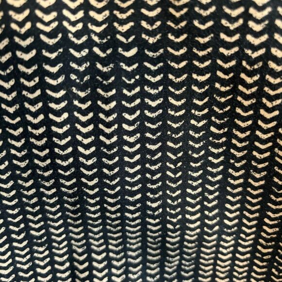 Dalia Black Brown Geometric Print Stretch Business Career Pants Plus Size 18W - Picture 2 of 7